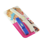 Új professzionális hajvágó rojtos vágóeszköz rétegekhez frufru Ollós olló fésű feletti útmutató otthoni hajformázó szintvonalzó