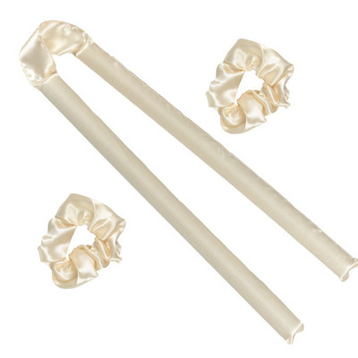 Nekarsējams kērlinga stieņa galvas saite samta cirtas lentes mati bez karstuma matu ruļļi Dabiski viļņi nakts miegs sievietēm komplekts meitenei