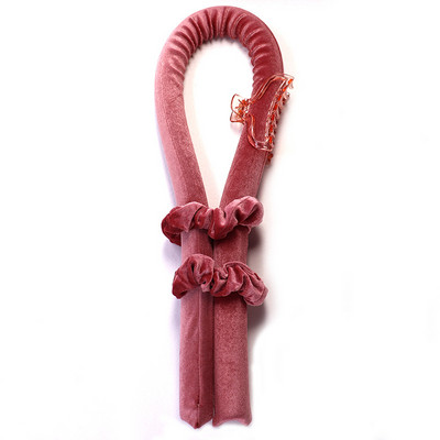 Nekarsējams kērlinga stieņa galvas saite samta cirtas lentes mati bez karstuma matu ruļļi Dabiski viļņi nakts miegs sievietēm komplekts meitenei