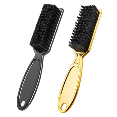 2 db Borbély Fade Brush Clipper Penge Hajtisztító kefe Fodrász Puha Nyak Szorító Kefe Törött Haj eltávolítása Fésű
