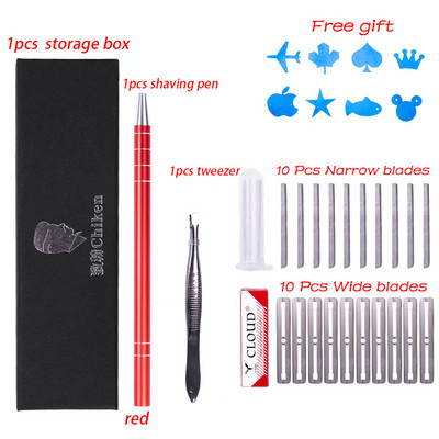 Graveerimispliiats juuste kujundamiseks Kulmude kujundamiseks Professionaalne juuksuri raseerimispliiats juuste kujundamiseks Disaini tarvikud