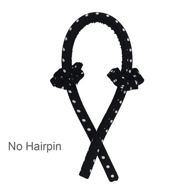 Nekarsējošs matu ruļļa stieņa galvas saite bez karstuma matu ruļļi lentes matu ruļļi gulēšanai, mīksta lokošanās vilnis sievietei DIY matu veidošanas rīks