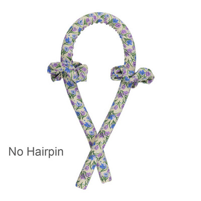 Nekarsējošs matu ruļļa stieņa galvas saite bez karstuma matu ruļļi lentes matu ruļļi gulēšanai, mīksta lokošanās vilnis sievietei DIY matu veidošanas rīks