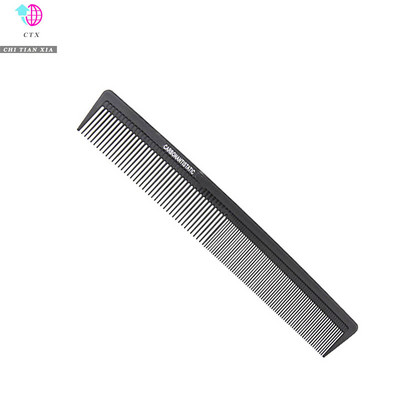 12 stilski crni frizerski češalj Antistatički češljevi za šišanje Ravne kose Profesionalni salon za brijanje Alat za oblikovanje