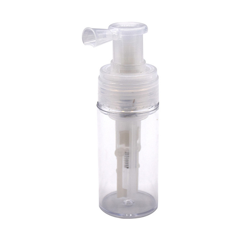180ml Barbertop fodrászat por spray palack Barber Baircut talkum utántölthető szilikon tartály formázó eszközök kiegészítők ÚJ