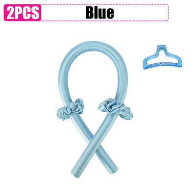 Nekarsējama kērlinga stieņa galvas saite Lazy Curler galvas saite cirtas zīda lente miega mīksta viļņu veidotāja modelēšana DIY matu veidošanas rīks