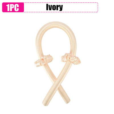 Nekarsējama kērlinga stieņa galvas saite Lazy Curler galvas saite cirtas zīda lente miega mīksta viļņu veidotāja modelēšana DIY matu veidošanas rīks