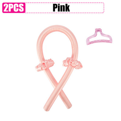 Nekarsējama kērlinga stieņa galvas saite Lazy Curler galvas saite cirtas zīda lente miega mīksta viļņu veidotāja modelēšana DIY matu veidošanas rīks