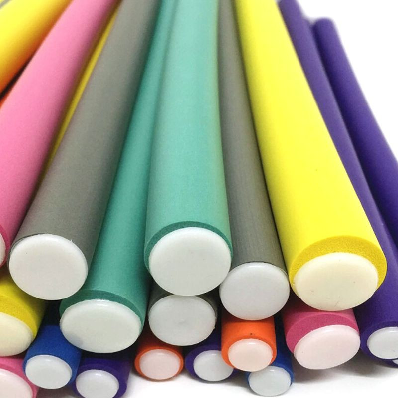 Mekani uvijači za kosu od 42 komada za žene za spavanje DIY Magic Heatless kovrčavi alati za stiliziranje Bendy Foam Curls Modeler Rollers