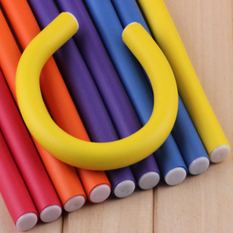 Mekani uvijači za kosu od 42 komada za žene za spavanje DIY Magic Heatless kovrčavi alati za stiliziranje Bendy Foam Curls Modeler Rollers