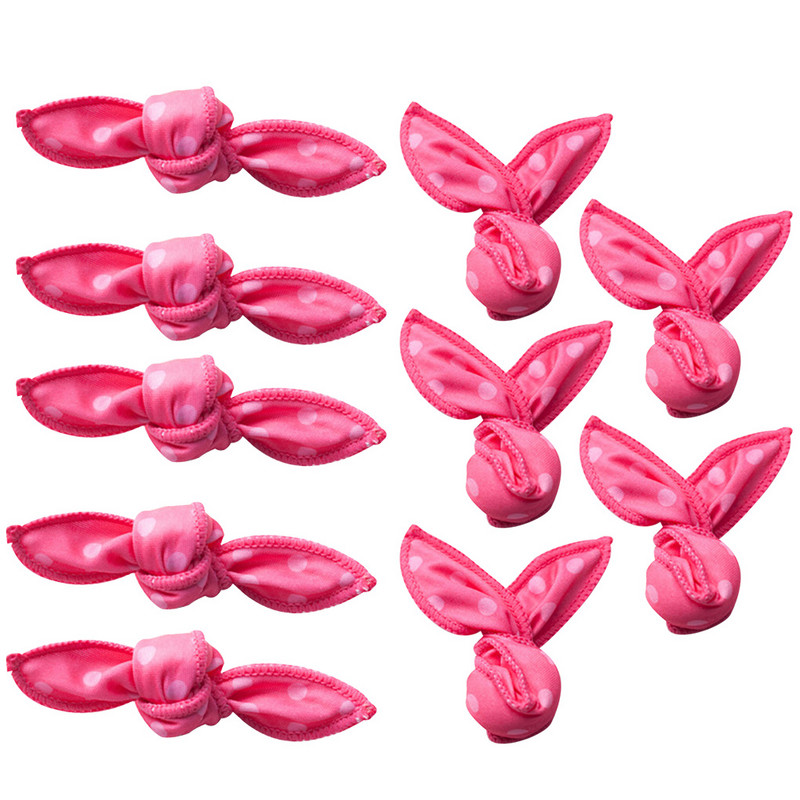 10 kom/lot Uvijači za kosu Soft Sleep Pillow Uvijači za kosu Set Najbolja fleksibilna pjena i spužva za njegu kose DIY alati za oblikovanje kose