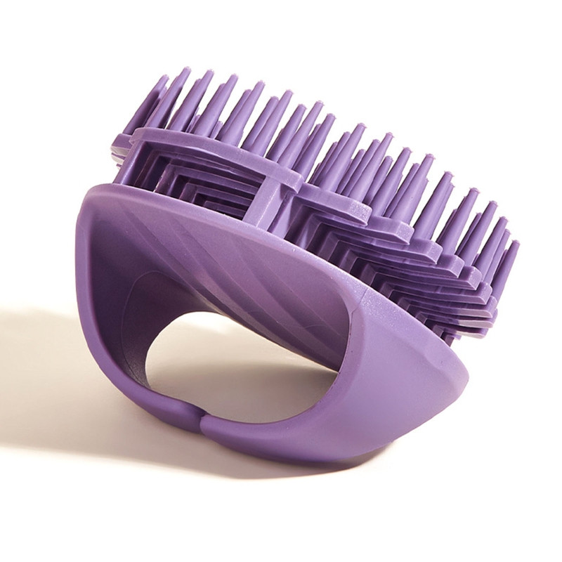 Õõnes juuste peanaha masseerija šampoonihari märg kuiv käsitsi peamassaaži kamm koorija koorija eemalda kõõm Sügavpuhastus