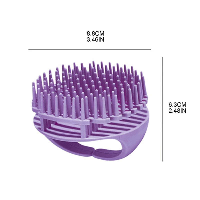 Õõnes juuste peanaha masseerija šampoonihari märg kuiv käsitsi peamassaaži kamm koorija koorija eemalda kõõm Sügavpuhastus