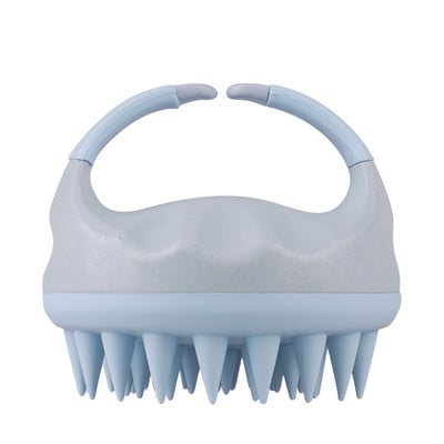 Búzaszalma szilikon hajkefe sampon kefe fejbőr masszírozó fésűs fejű testmasszázs súroló