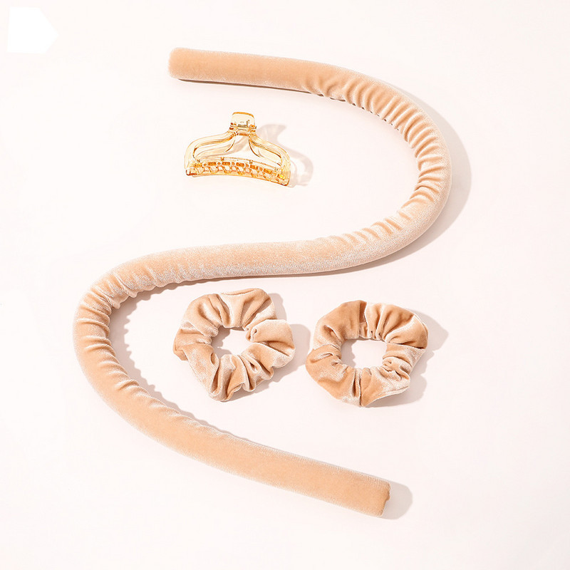 Heatless μπούκλα κεφαλόδεσμος Lazy curler Headband Κάντε τα μαλλιά απαλά και λαμπερά μπουκλάκια μαλλιών Εργαλεία κομμωτικής Heatless Hair curler