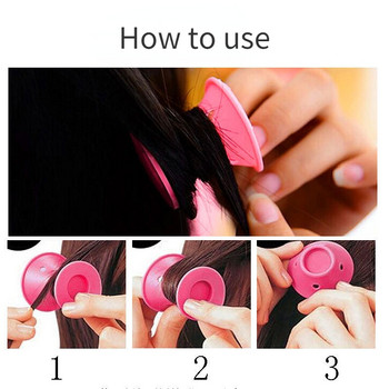 10/20 τεμ. Magic Hair Rollers Σιλικόνη για ψαλίδια μαλλιών No Heat No Clip DIY Wave Former Curling Hair Care Εργαλείο styling Αξεσουάρ μαλλιών