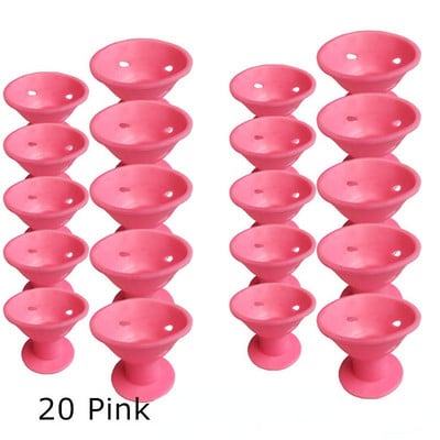 10/20 τεμ. Magic Hair Rollers Σιλικόνη για ψαλίδια μαλλιών No Heat No Clip DIY Wave Former Curling Hair Care Εργαλείο styling Αξεσουάρ μαλλιών