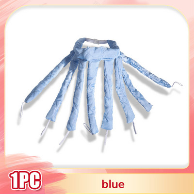 Ondulător de păr leneș Role de păr Tijă de ondulare fără căldură Caracatiță Bentita Bucle Panglică de mătase Dormit Formatori de valuri moale Bucle fără căldură