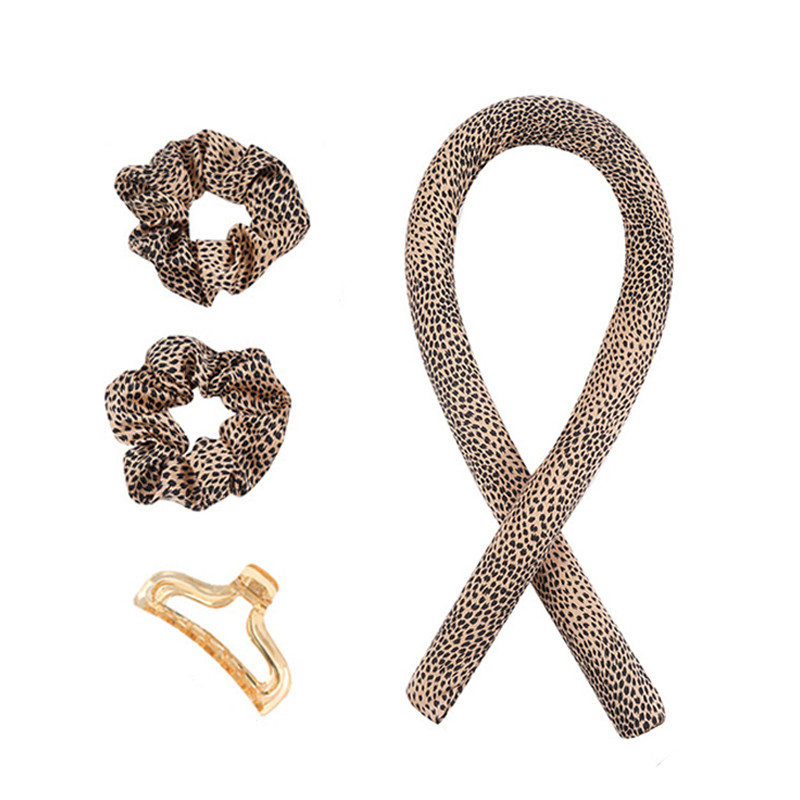 Šipka za uvijače bez zagrijavanja Traka za kosu Odjeća za kosu Uvijači Vrpca Svilena spirala Cvijet kruške Njega kose Veliki valovi Lijeni uvijač bez topline za žene