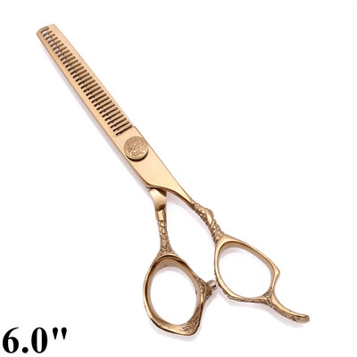 Professzionális fodrász olló 5,5" 6" Japan 440C Customize Logo Vágóolló Vékonyító Olló Haj Olló Dropshipping C9001