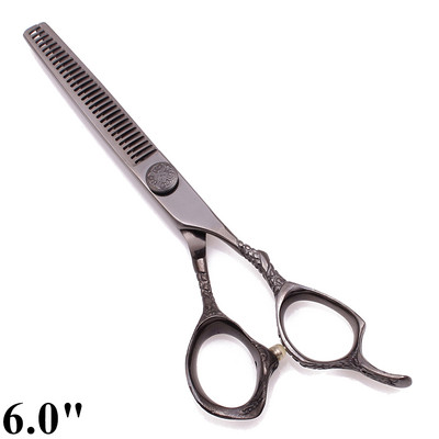 Professzionális fodrász olló 5,5" 6" Japan 440C Customize Logo Vágóolló Vékonyító Olló Haj Olló Dropshipping C9001