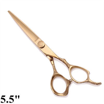 Professzionális fodrász olló 5,5" 6" Japan 440C Customize Logo Vágóolló Vékonyító Olló Haj Olló Dropshipping C9001