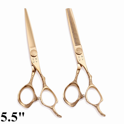 Professzionális fodrász olló 5,5" 6" Japan 440C Customize Logo Vágóolló Vékonyító Olló Haj Olló Dropshipping C9001