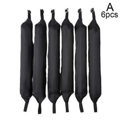 6 τμχ Μαλακό σατέν Μαξιλαράκι Ρολλά Μαλλιών Εργαλεία Sleep Hair Styling Rollers Μαλλιά για μπούκλες Magic For Women or Kids Curl Flexi Rods