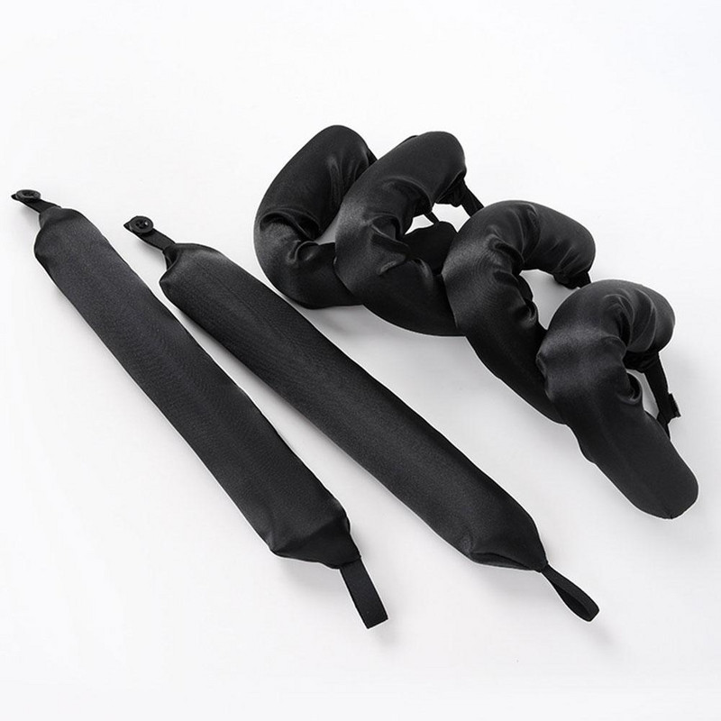 6 τμχ Μαλακό σατέν Μαξιλαράκι Ρολλά Μαλλιών Εργαλεία Sleep Hair Styling Rollers Μαλλιά για μπούκλες Magic For Women or Kids Curl Flexi Rods