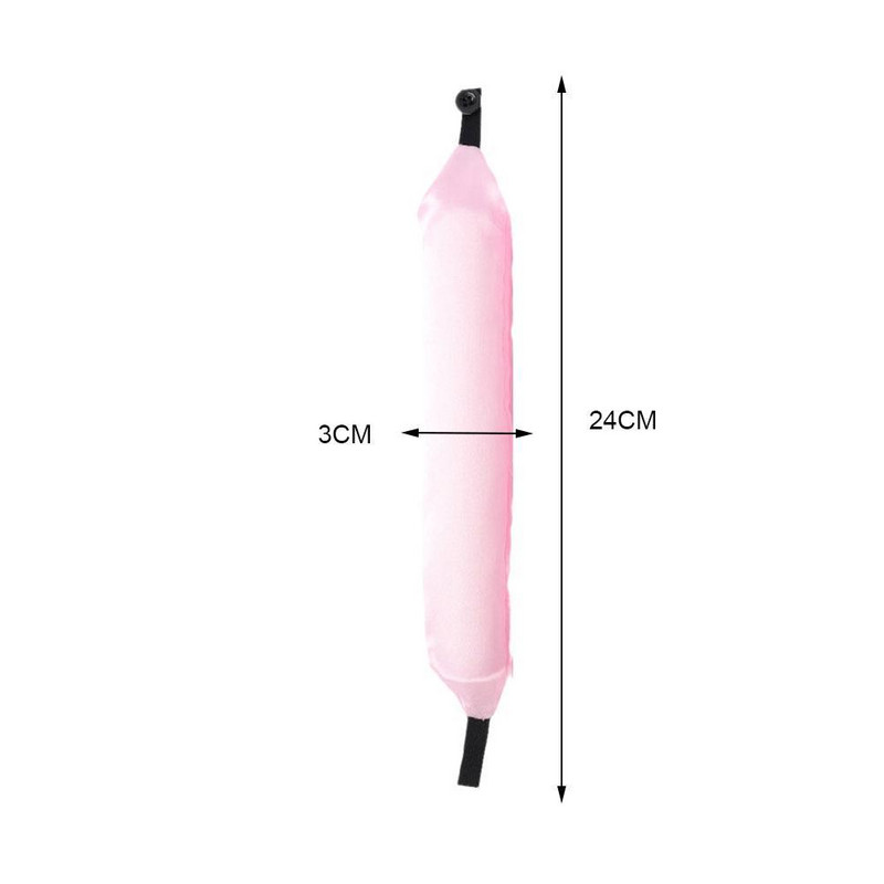 6 τμχ Μαλακό σατέν Μαξιλαράκι Ρολλά Μαλλιών Εργαλεία Sleep Hair Styling Rollers Μαλλιά για μπούκλες Magic For Women or Kids Curl Flexi Rods