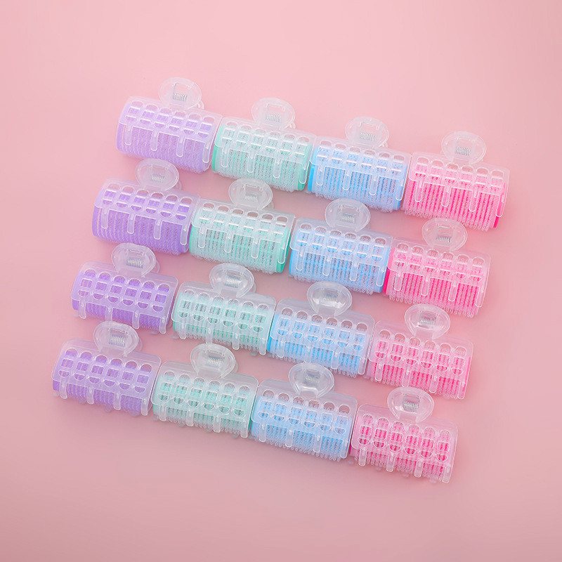 3Pcs/Lot Uvijači za kosu Plastični samoljepljivi uvijači za kosu Frizerski alat Djevojka Alat za ljepota za oblikovanje