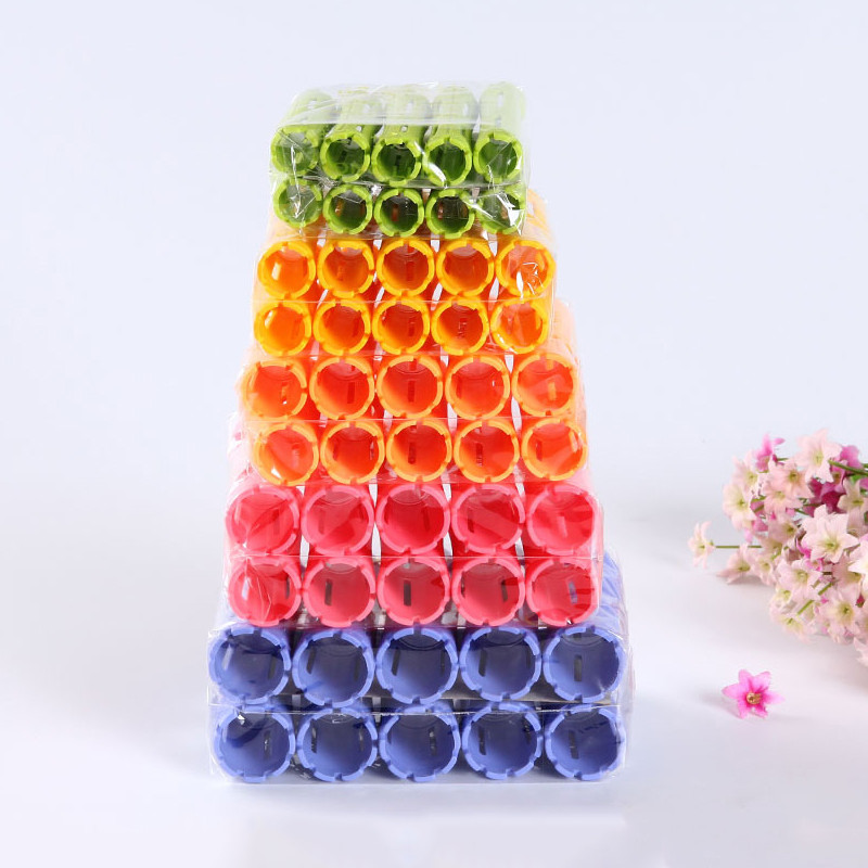 6kom/set Ekstra duga kosa Šipke za trajnu 16 cm Valjci za kosu Uvijači za dugu kosu Hladna trajna Salon Kućni DIY Wave Frizerski alat UN719