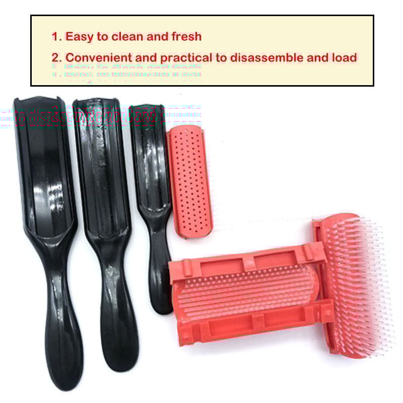 Novi češalj za kosu Četka za raščešljavanje kose u 9 i 5 redova Češalj za štakorski rep Četka za oblikovanje kose Ravna kovrčava mokra kosa Četka za masažu vlasišta Žene