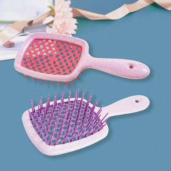 Широки зъби Въздушна възглавница Гребен за коса Салон Инструмент за оформяне на коса Антистатична четка за коса Гребен за масаж на скалпа Фризьорски инструменти