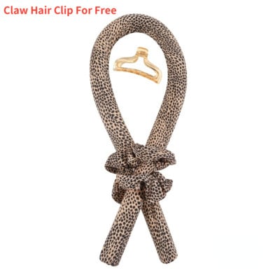 Heatless Curling Rod Heatband Sleeping Silk Curls Rollers Hair Rollers Lazy Curler Heatless Spiral Αχλάδι Flower Curling Περιποίηση μαλλιών