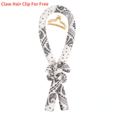 Heatless Curling Rod Heatband Sleeping Silk Curls Rollers Hair Rollers Lazy Curler Heatless Spiral Αχλάδι Flower Curling Περιποίηση μαλλιών