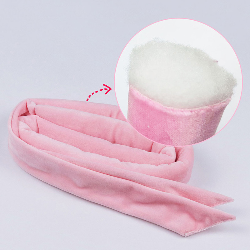 Nekarsējama kērlinga stieņa galvas saite bez karstuma matu ruļļi Mīksti slinki matu rullīši Sleeping Curl Bar Wave Formers DIY matu veidošanas rīks