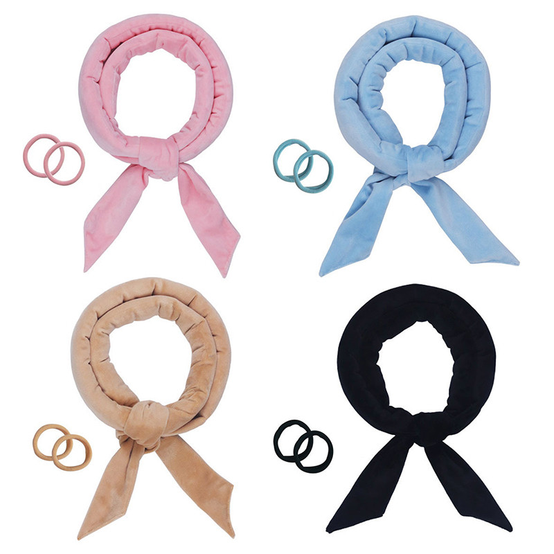 Nekarsējama kērlinga stieņa galvas saite bez karstuma matu ruļļi Mīksti slinki matu rullīši Sleeping Curl Bar Wave Formers DIY matu veidošanas rīks