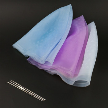 Σετ σιλικόνης βαφής μαλλιών Hook Needle Professional Color Dye Highlighting επαναχρησιμοποιήσιμο σετ Frosting Dyeing Tools Beauty Salon