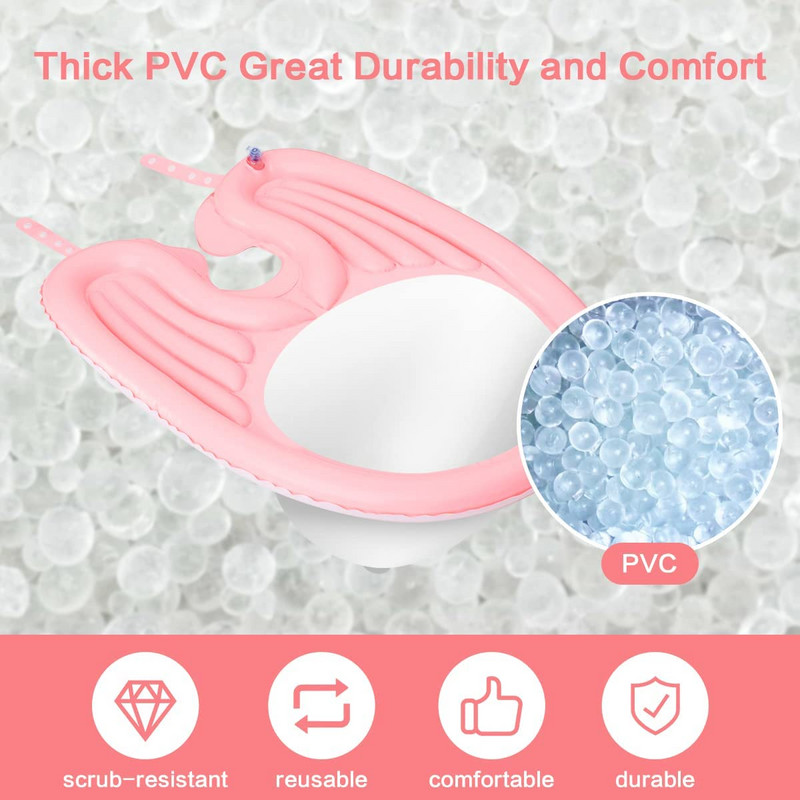 Täispuhutav toruga kraanikauss, kaasaskantav šampoonikauss, lekkevaba loputusvahend, mobiilne juuksekraanikauss voodihaigetele puuetega inimestele