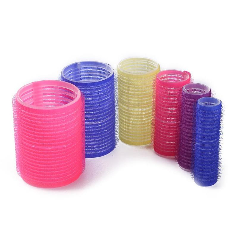 12 komada samohvatajućih uvijača za kosu Prianjajućih bilo koje veličine Kućni salon DIY Alati za oblikovanje kose Frizerski uvijači za kosu Valjci