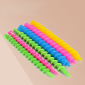Paket plastične duge frizure Barber SalonTool Hairdressing Spiral Hair Perm Štap Wave Formers Hair Roller Hairroot Volume