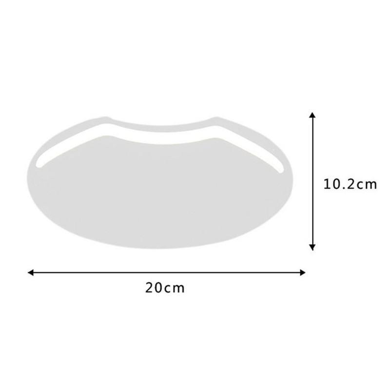 50db Pro fodrászat hajvágás por víz hajspray Protect műanyag arcmaszk Shield Protector eldobható hajformázó eszközök