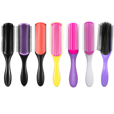 Hot Sell Denman Brush 9-redova četka za raščešljavanje kose Defiding Wet Curls Long Thick Hair Detangler Styling četka za kosu