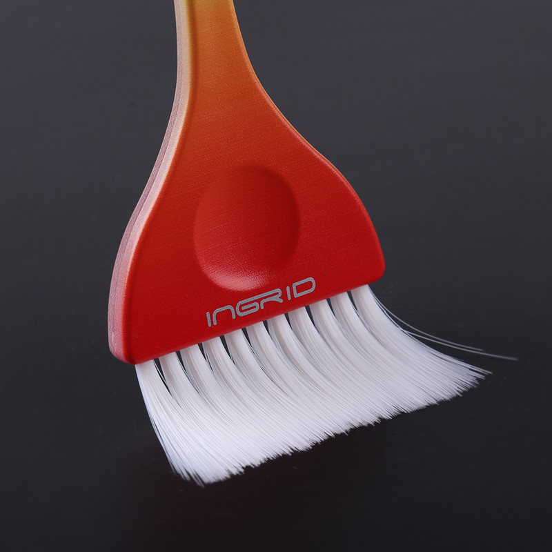 1 buc Perie pentru vopsea de păr curcubeu de culoare gradient, perie pentru vopsea pentru colorarea părului, pieptene practic, accesorii pentru coafură de salon