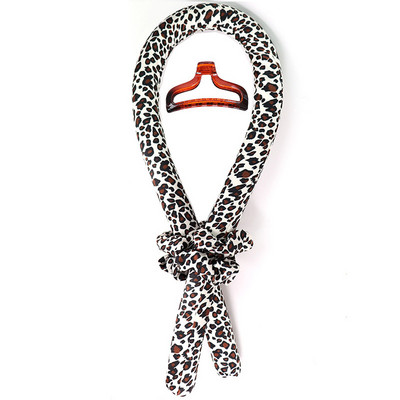 Slik Satin Heatless Hair Curler Headband για γυναίκες Περιτυλίγματος μαλλιών Κορδέλα μπούκλας για κορίτσια Scrunchies Headwear Αξεσουάρ μαλλιών μπούκλα