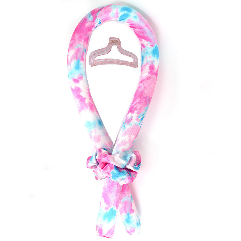 Slik Satin Heatless Hair Curler Headband για γυναίκες Περιτυλίγματος μαλλιών Κορδέλα μπούκλας για κορίτσια Scrunchies Headwear Αξεσουάρ μαλλιών μπούκλα