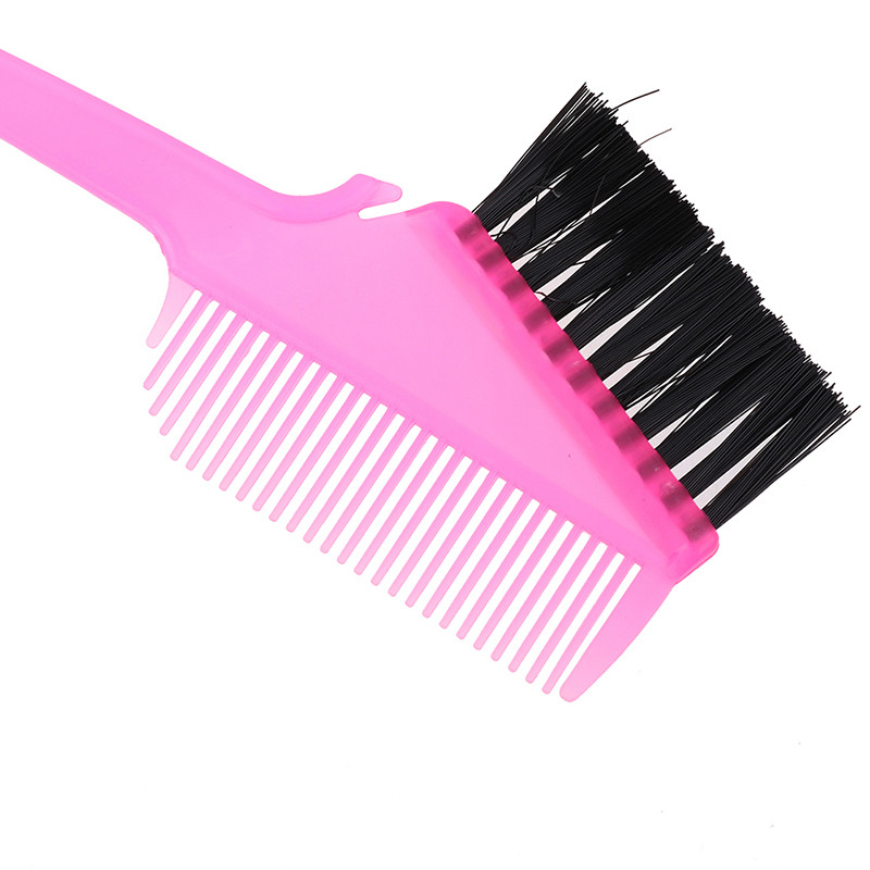 5 vnt./rinkinys Plaukų dažų spalvotų šepetėlių dubenėlio rinkinys su ausų kamšteliais Dažų maišytuvas Šukuosenos šukuosenos formavimo priedas