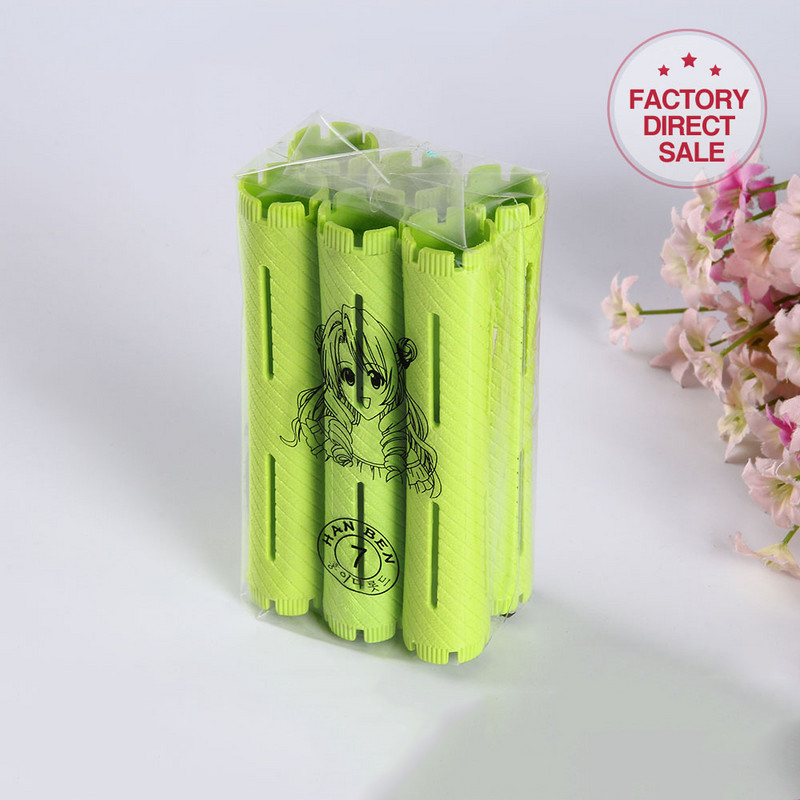 6 τεμ./συσκευασία Ρολά για μακριά μαλλιά Μπουκλάκια για ρολά Μαλλιά Κρύες ράβδοι περμανάντ Μπαρ Wave Hair Styling Tool Hairdressing Home Hot UN720