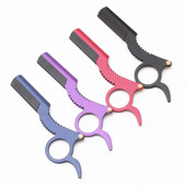 10db rozsdamentes haj olló vágó borbély borotva hajvágás vékonyító kés olló formázó eszközök Borotva fodrász olló